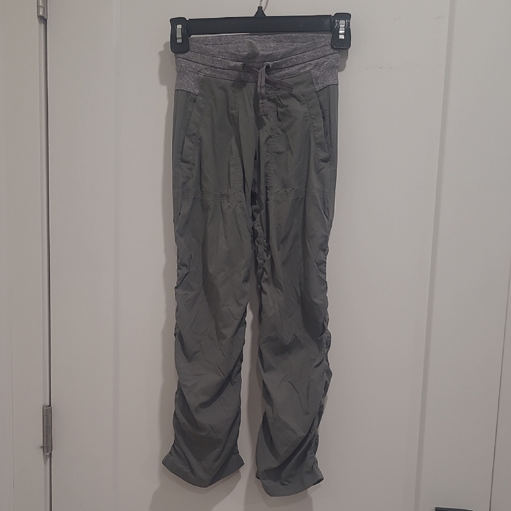 Gray Drawstring Pants - Picture 1 of 4